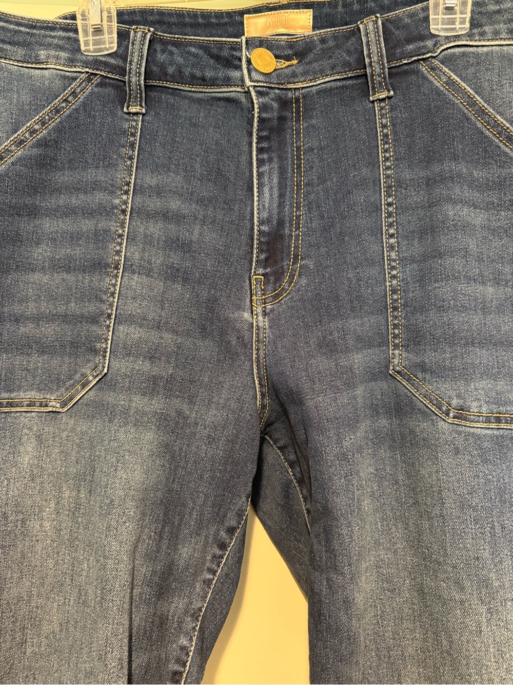 Kut from the Kloth Reese Staight Leg Jeans , size 18W - Picture 8 of 11